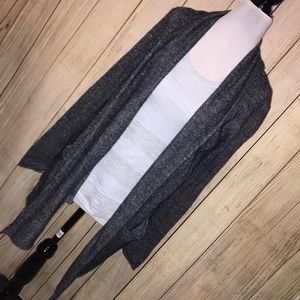 Athleta XS Cardigan navy blue heather